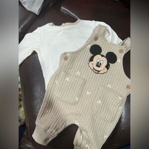 Disney Cream and Tan Kids Matching Set
